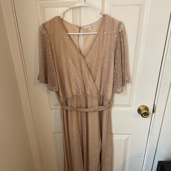 Baltic Born Dresses Baltic Born Champagne Sparkle Dress Baltic Born